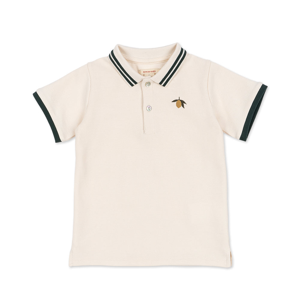 Konges Slojd Florian Polo Shirt - Antique White 3