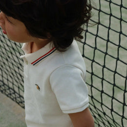 Konges Slojd Florian Polo Shirt - Antique White