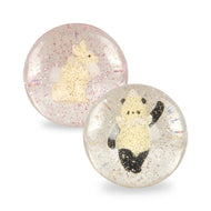 Konges Slojd Glitter Bouncing Ball Set Bunny/Panda