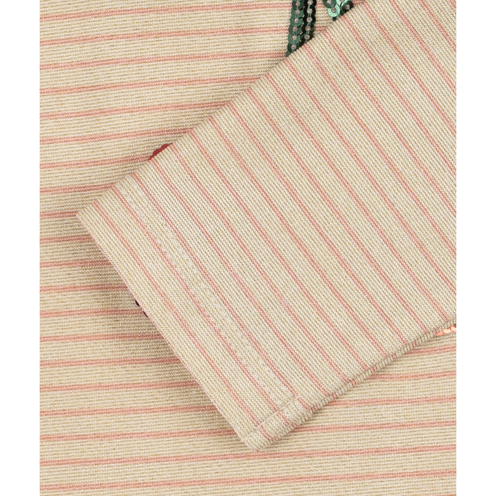 Konges Slojd Jade LS Swimsuit - Rose Stripe