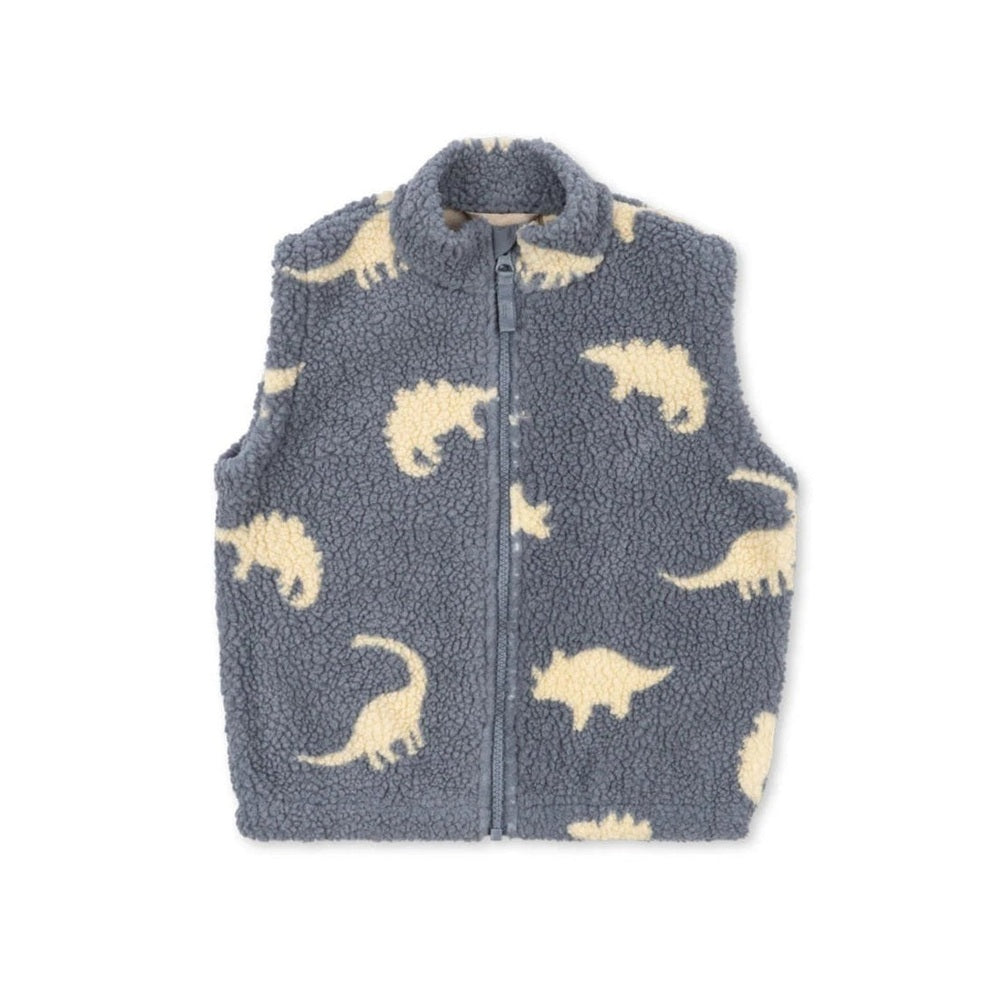 Konges Slojd Jody Teddy Vest Dino Mist