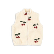 Konges Slojd Jody Teddy Vest Ma Grande Cerise
