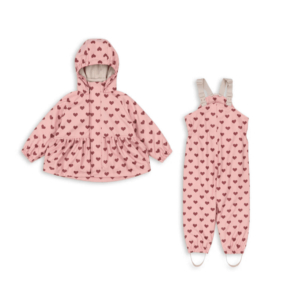 Konges Slojd Rainy Palme Set Amour Pink