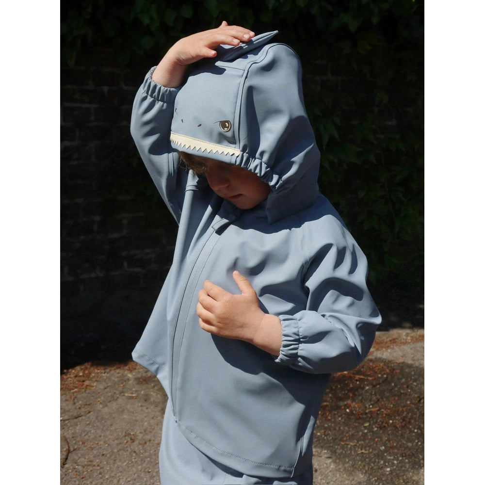 Konges Slojd Sharka Rain Set in Tradewinds blue