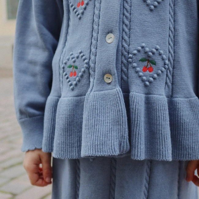 Konges Slojd Soleil Cardigan Gots Country Blue
