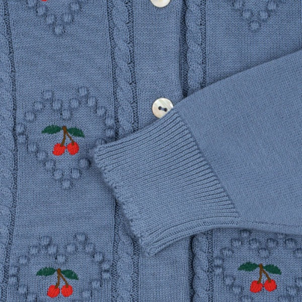 Konges Slojd Soleil Cardigan Gots Country Blue