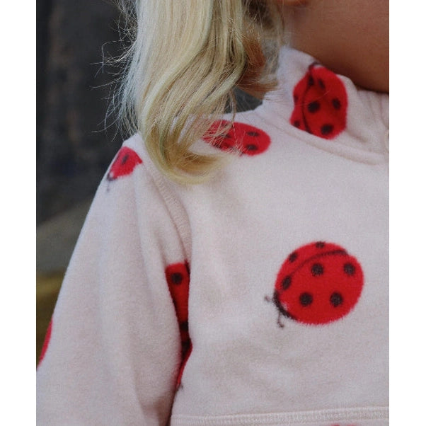 Konges Slojd Tavi Fleece Sweatshirt Ladybug