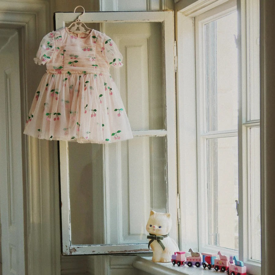 Konges Slojd Tullie Dress Pink Glitter