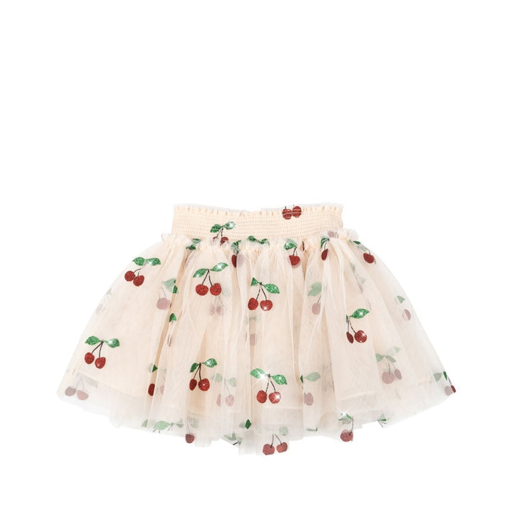 Konges Slojd Tullie Smock Skirt Glitter Cherry