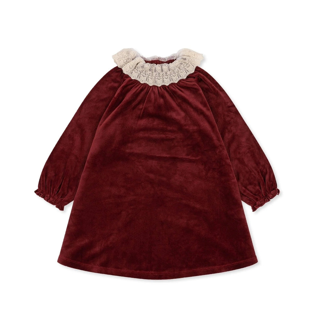 Konges Slojd Venola Dress Red Dahlia