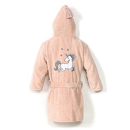 La Millou Bathrobe Bamboo Soft Powder Pink Unicorn Sugar Bebe Large