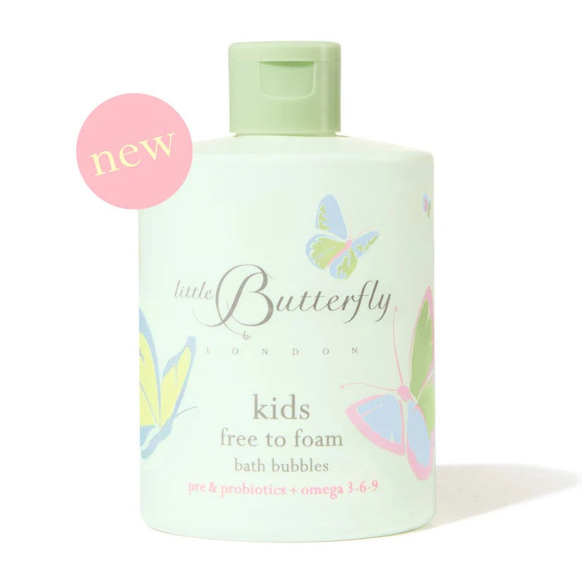Little Butterfly London Kids Free To Foam Bath Bubbles 300 ml