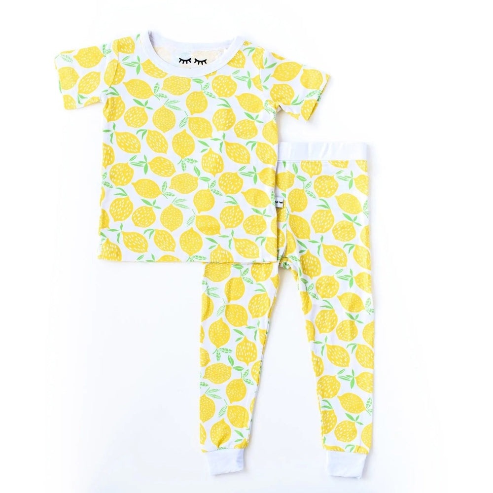 Little Sleepies Bamboo Pajama Set Lemons
