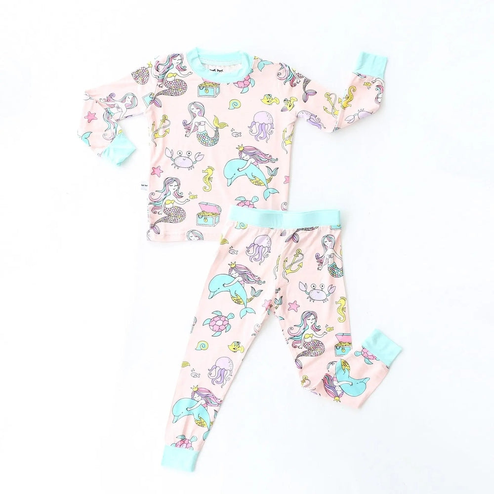 Little Sleepies Bamboo Pajama Set Mermaid