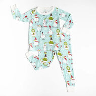 Little Sleepies Bamboo Pajama Set Snowman