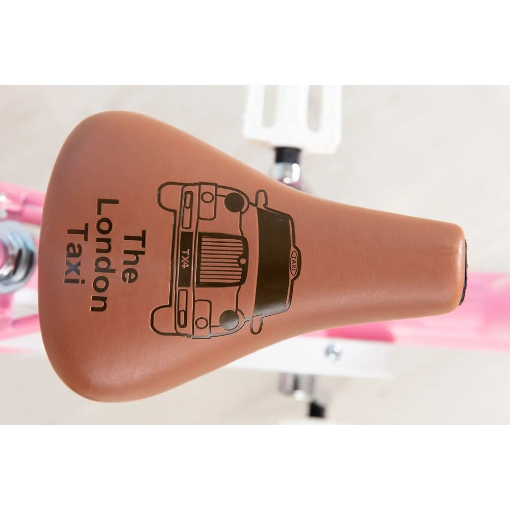 London Taxi 14 Inch Kid's Bike With Pushbar