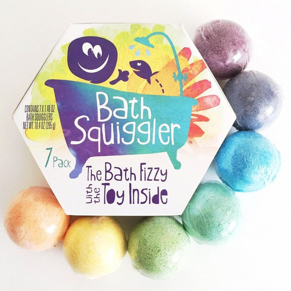 Loot Toy Co Bath Squiggler Gift Set 7 Pack