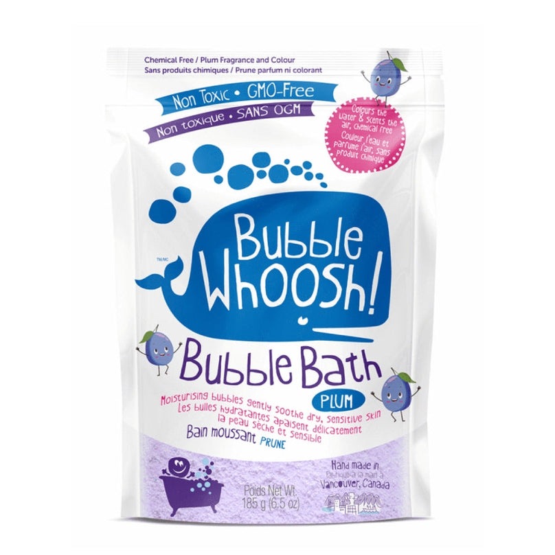 Loot Toy Co Foaming Bath Powder Plum 185 g bubble bath for soothing relaxation