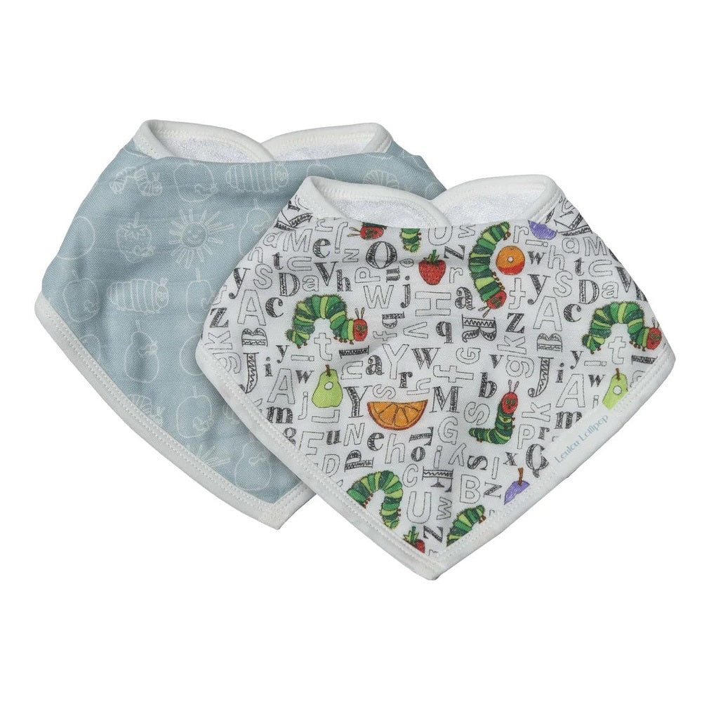 Loulou Lollipop Eric Carle Bandana Bib-Alphabet