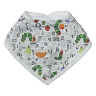 Loulou Lollipop Eric Carle Bandana Bib-Alphabet