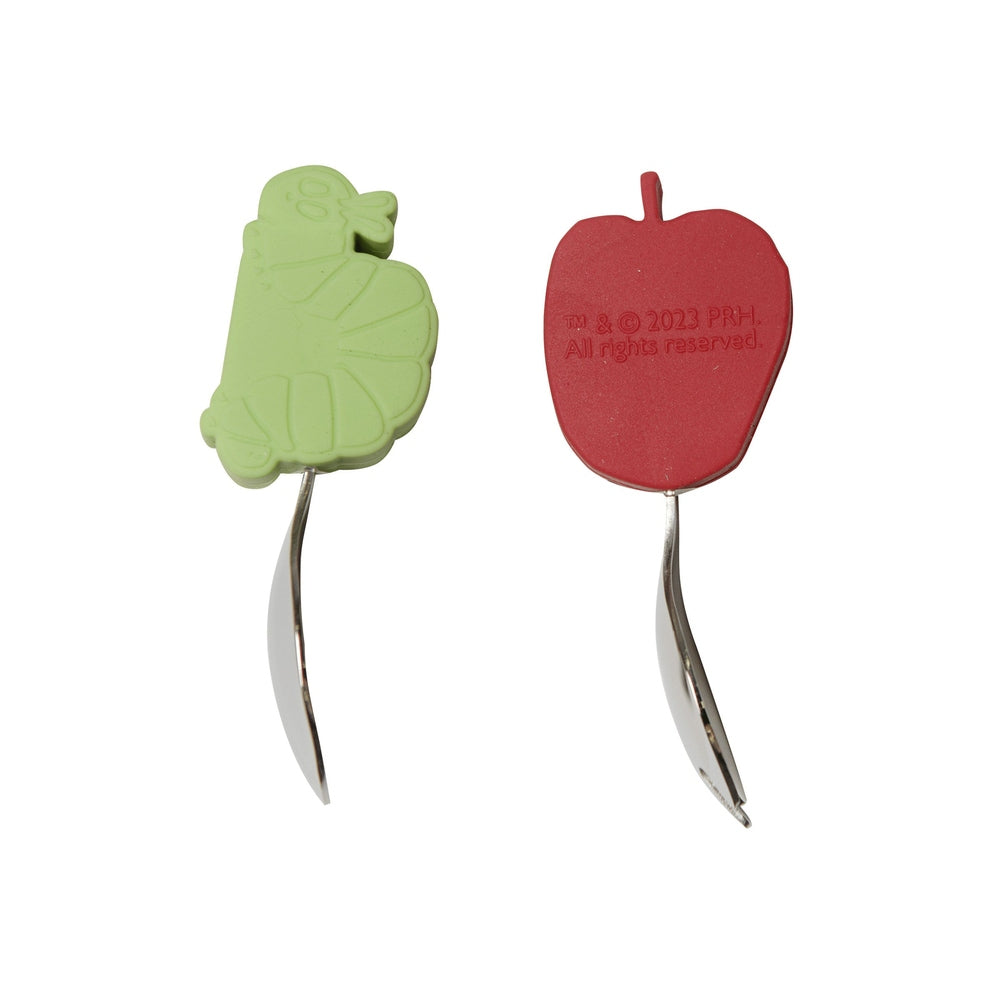 Loulou Lollipop Eric Carle Learning Spoon And Fork Set Caterpillar