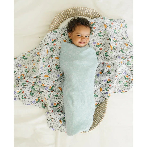 Loulou Lollipop Eric Carle Muslin Swaddle Multi Color