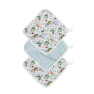 Loulou Lollipop Eric Carle Washcloth Set Alphabet