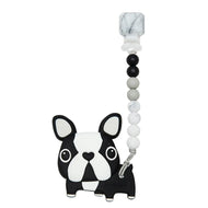 Loulou Lollipop Gem Pacifier Clip Teether Set