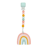 Loulou Lollipop Gem Pacifier Clip Teether Set