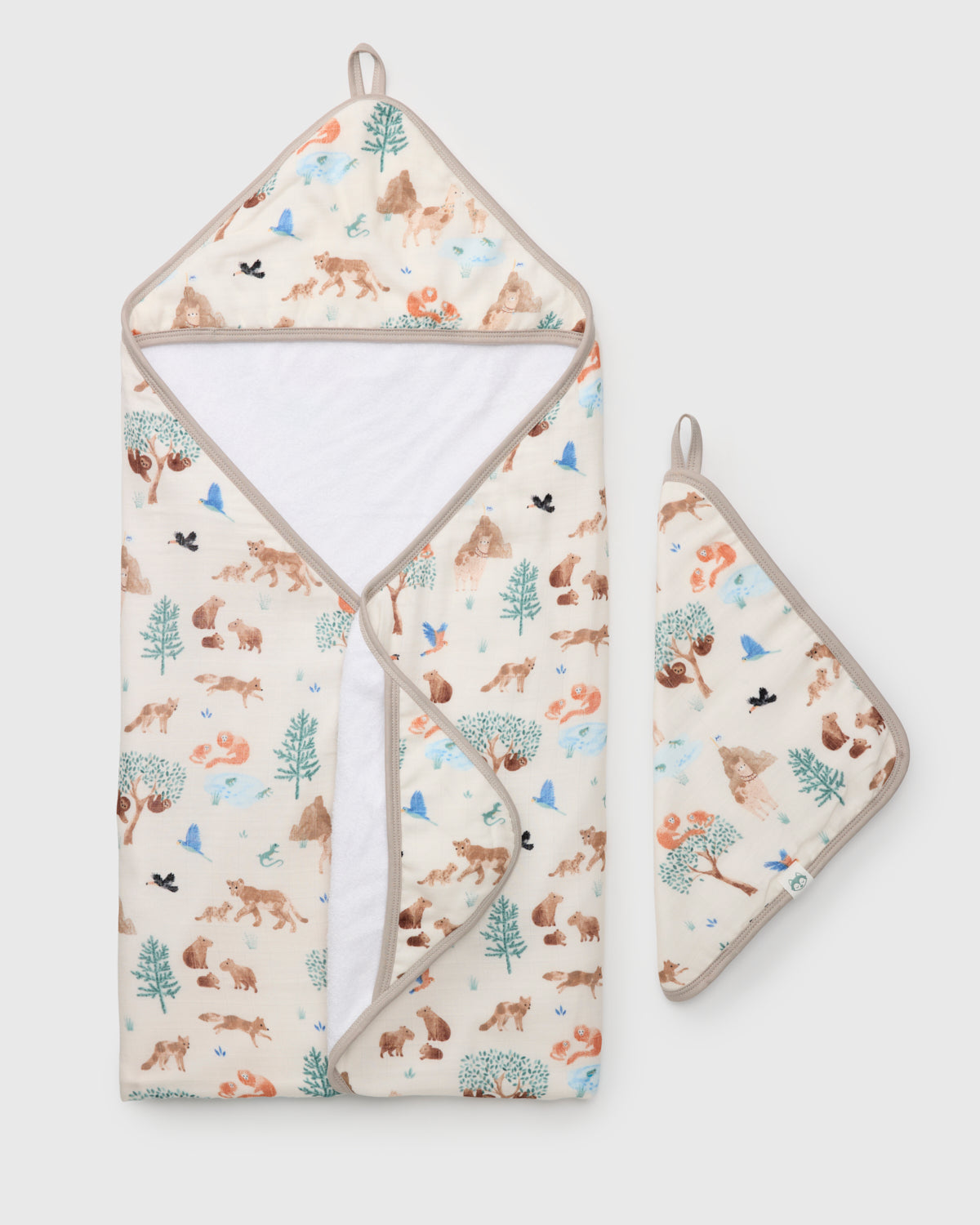 Loulou Lollipop Hooded Towel Set