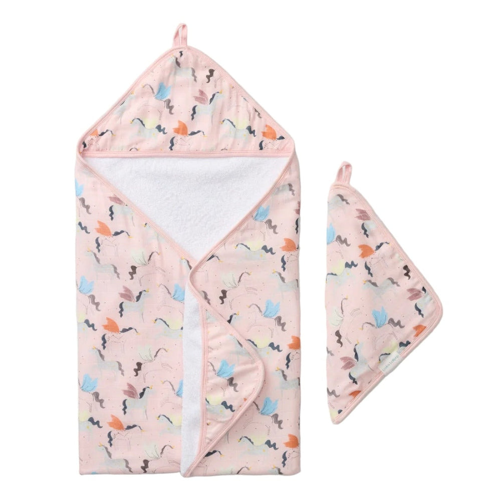 Loulou Lollipop Hooded Towel Set