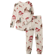 Loulou Lollipop Long Sleeve Pajama Set Forest Families