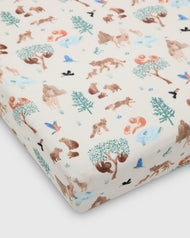 Loulou Lollipop Muslin Fitted Crib Sheet
