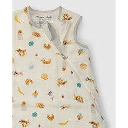 Loulou Lollipop Muslin Lightweight Sleep Bag 0.5 TOG - French Breakfast
