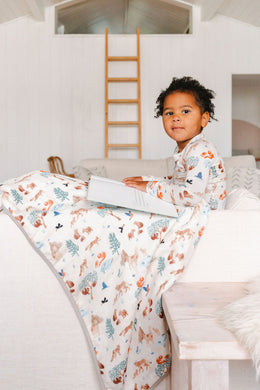 Loulou Lollipop Muslin Quilt Blanket