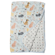 Loulou Lollipop Muslin Quilt Blanket