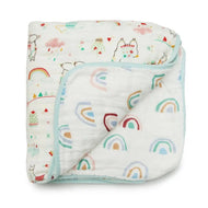 Loulou Lollipop Muslin Quilt Blanket