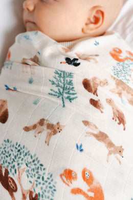 Loulou Lollipop Muslin Swaddle