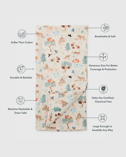 Loulou Lollipop Muslin Swaddle