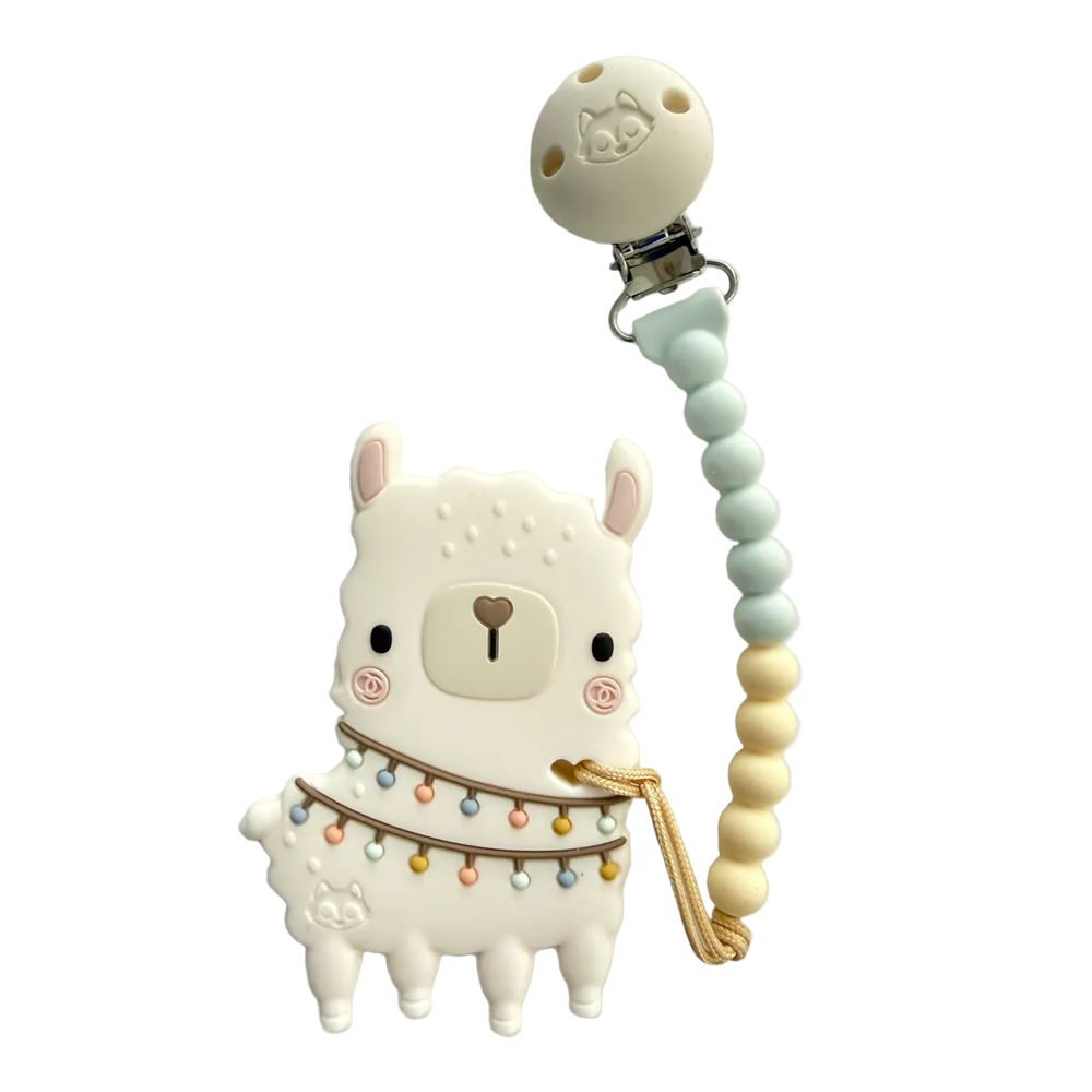 Loulou Lollipop Pacifier Clip Teether Set