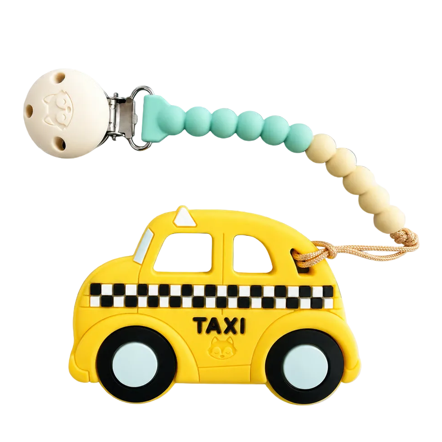 Loulou Lollipop Pacifier Clip Teether Set