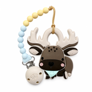 Loulou Lollipop Pacifier Clip Teether Set