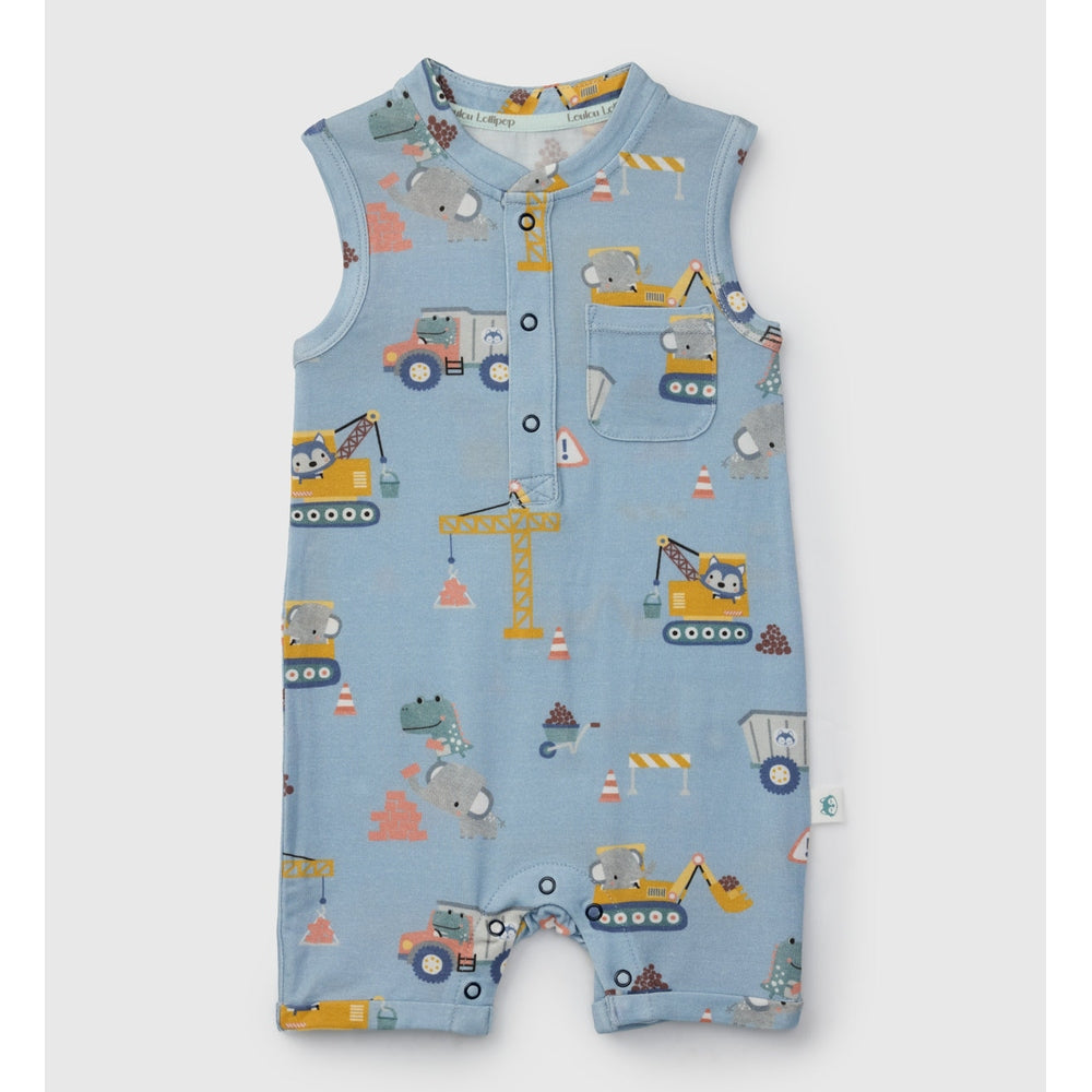 Loulou Lollipop Short Romper Tiny Engineers