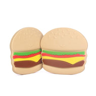 Loulou Lollipop Silicone Teether Burger