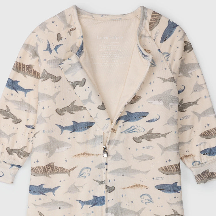 Loulou Lollipop Sleepsuit 1.0 Tog Sharks