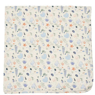 Loulou Lollipop Stretch Knit Blanket Seashells