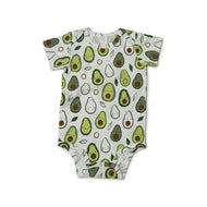 Loulou Lollipop Unisex Bodysuit In Tencel Avocado