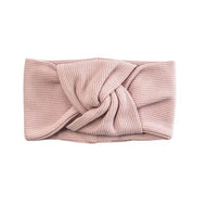 Loulou Lollipop Waffle Knotted Headband Blush Pink