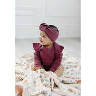 Loulou Lollipop Waffle Knotted Headband Sugar Plum