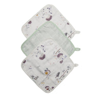 Loulou Lollipop Washcloth 3-Pieces Set